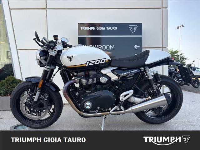 TRIUMPH Speed Twin 1200 Crystal White/Sapphire Black Abs