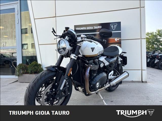 TRIUMPH Speed Twin 1200 Crystal White/Sapphire Black Abs