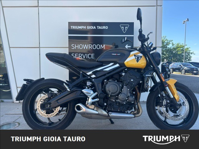 TRIUMPH Trident 660 Cosmic Yellow / Sapphire Black Abs