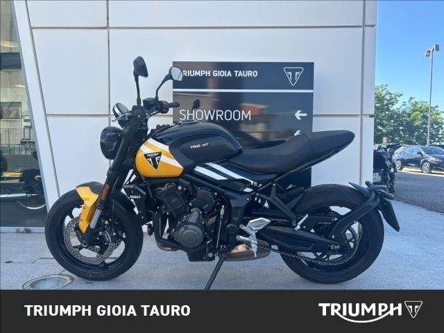TRIUMPH Trident 660 Cosmic Yellow / Sapphire Black Abs