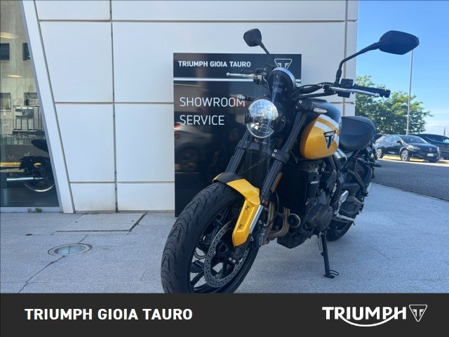 TRIUMPH Trident 660 Cosmic Yellow / Sapphire Black Abs