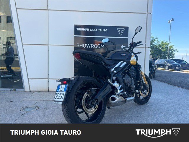 TRIUMPH Trident 660 Cosmic Yellow / Sapphire Black Abs