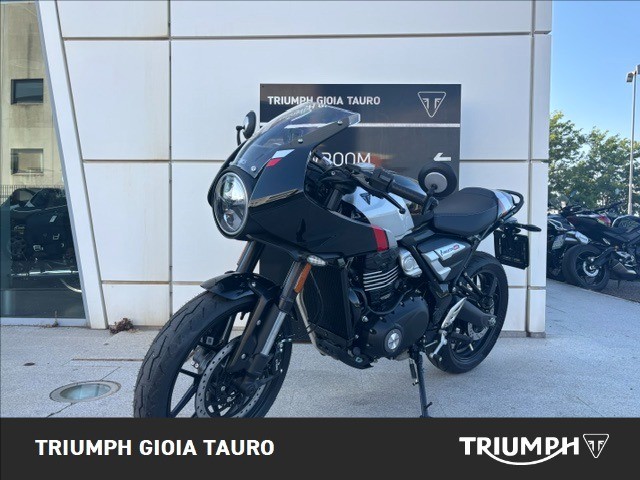 TRIUMPH Thruxton 400 Phantom Black / Aluminium Silver Abs